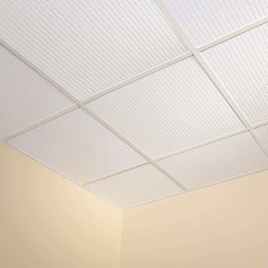 Classic Pro White Glam Genesis Ceiling Panels