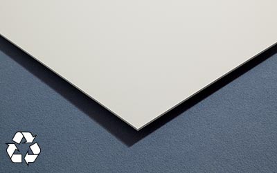 Recycled Smooth Pro Ceiling Panel in White