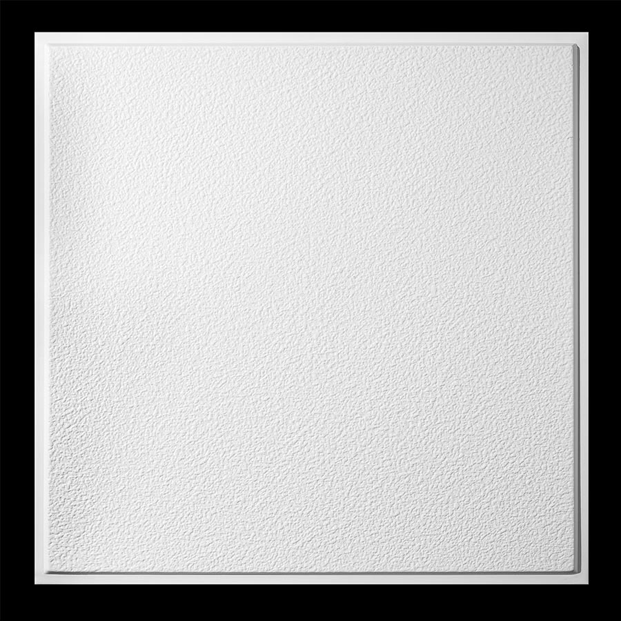 Stucco Pro Revealed Edge panel in white