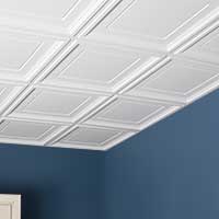 Room with Genesis Icon Coffer ceiling panels