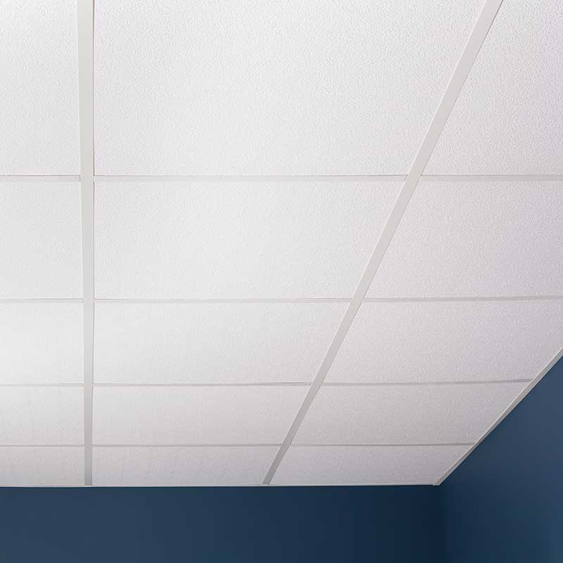 Stucco Pro White  Genesis Performance Vinyl Ceiling  Panels 